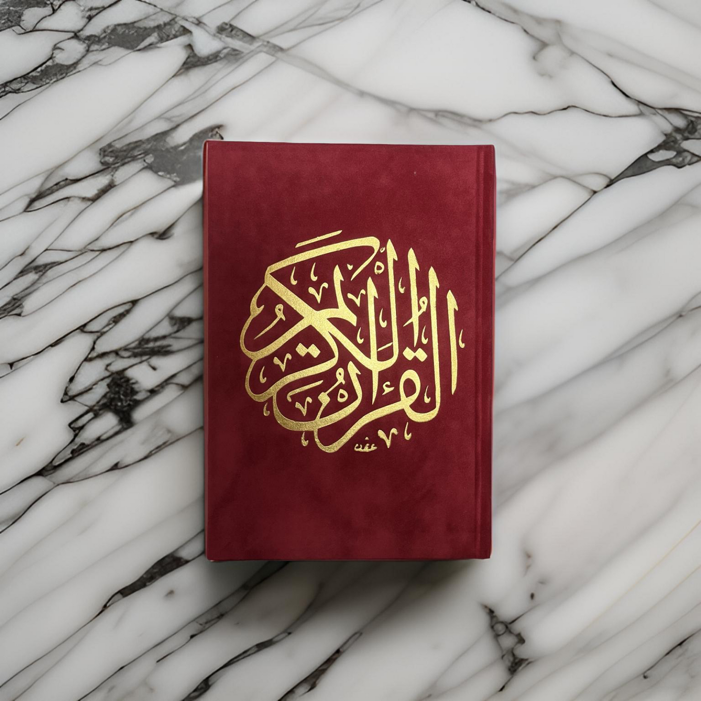 The Holy Quran Velvet Hardcover