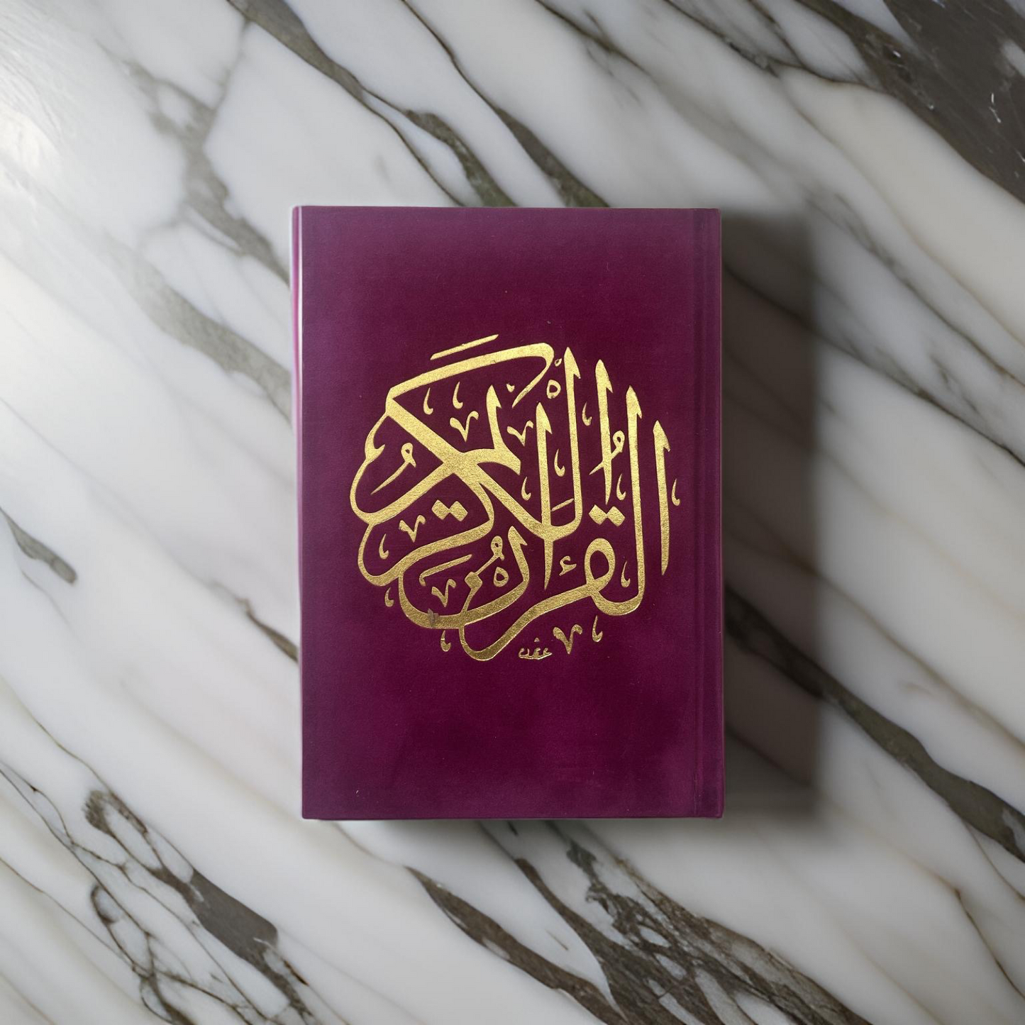 The Holy Quran Velvet Hardcover